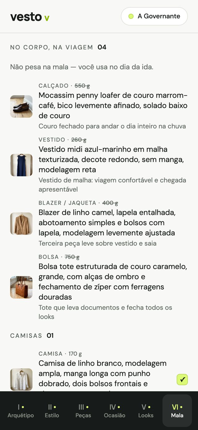 Lista No corpo, na viagem: mocassim, vestido midi marinho, blazer camel e bolsa tote vão vestidos no dia da ida